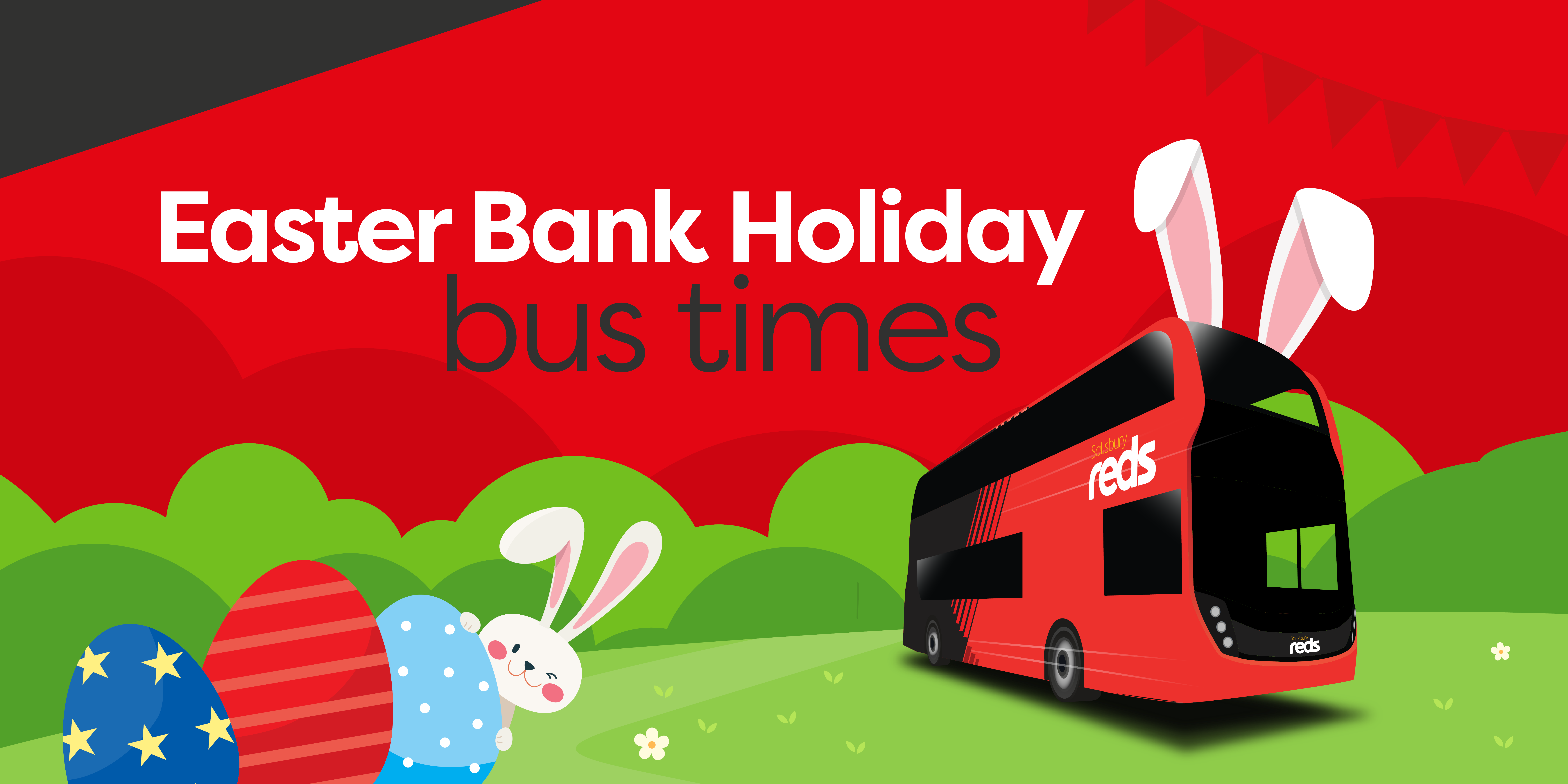 Easter bank holiday bus times Salisbury Reds